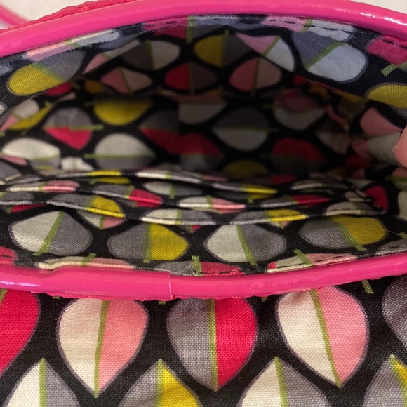 Vera Bradley Hot Pink Cross Body Bag - Picture 5 of 6